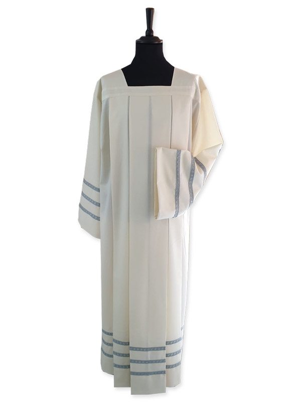 Camice sacerdotale misto lana con tramezzo - Giusmery Confezioni