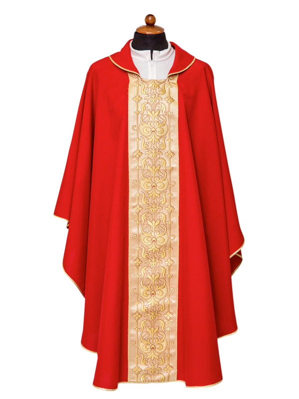 Casula sacerdotale liturgica elegante ed economica - Giusmery-Confezioni