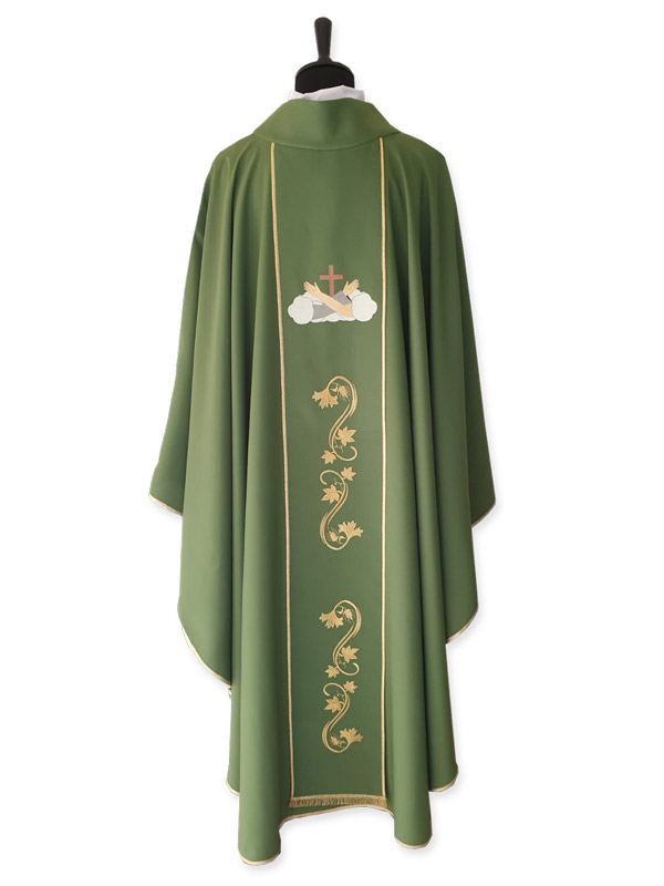 Casula con croce San Francesco stampata