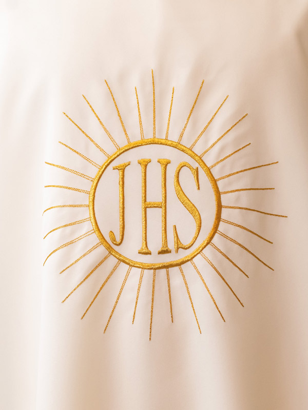 Casula Sacerdote con ricamo oro Lurex