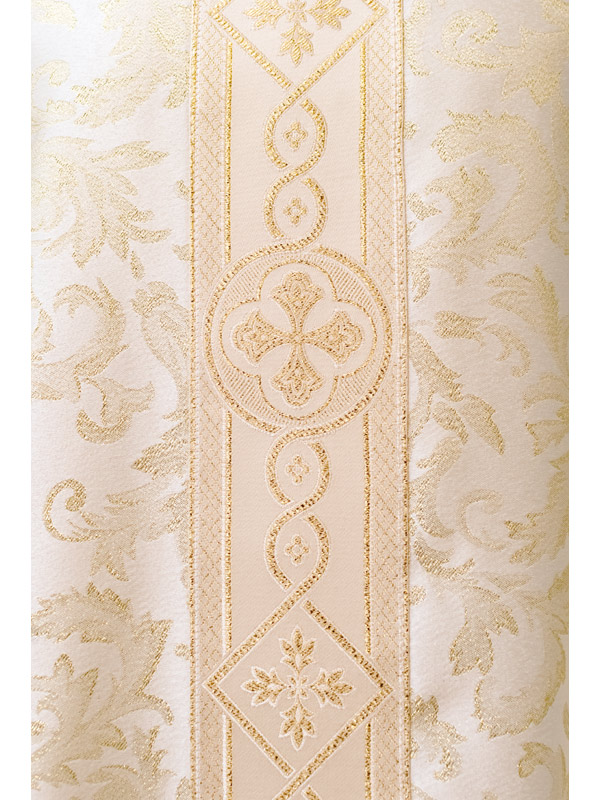 Casula da sacerdote in tessuto lurex