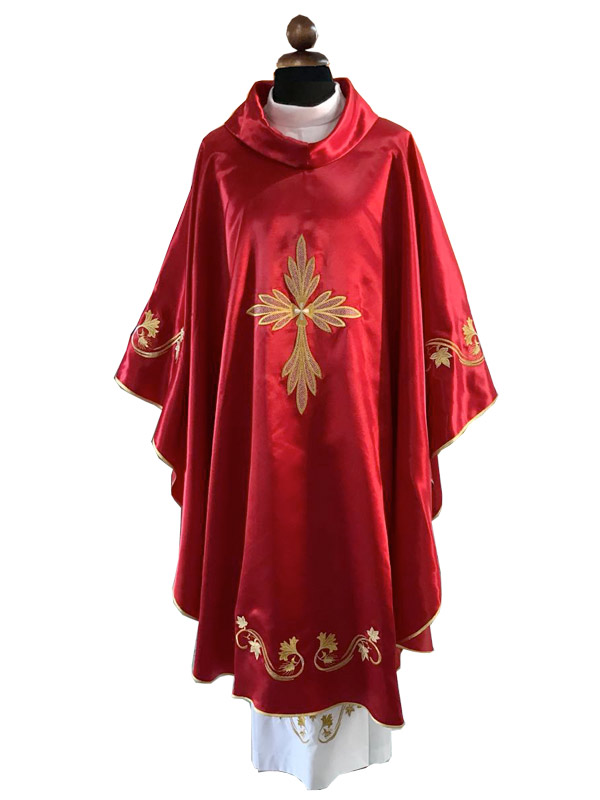 Casula per liturgia elegantissima - Giusmery Confezioni