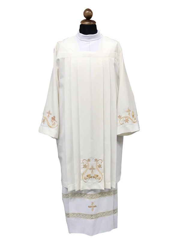 Cotta sacerdotale liturgica con sei pieghe - Giusmery-Confezioni