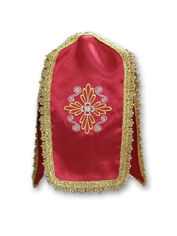 Conopeo copripisside liturgica rossa - Giusmery Confezioni