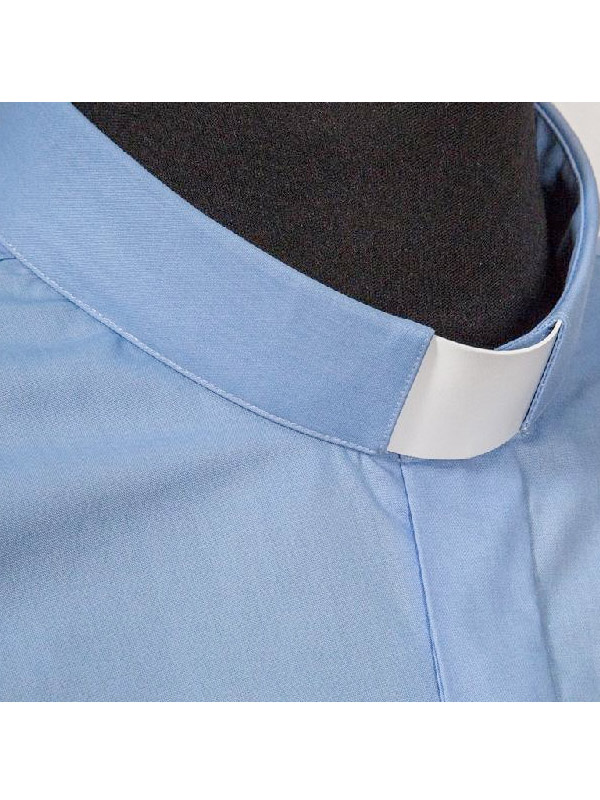 Camicia Fil a Fil celeste