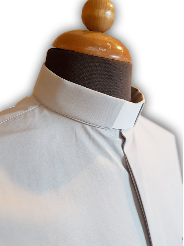 Camicia Fil a Fil grigio
